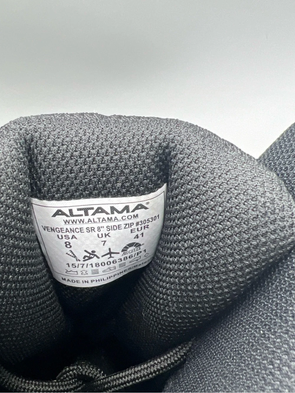 Altama Vengeance SR 8